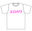 『エロカワ』Tシャツ サイズ:Sサイズ カラー:白 【送料無料】