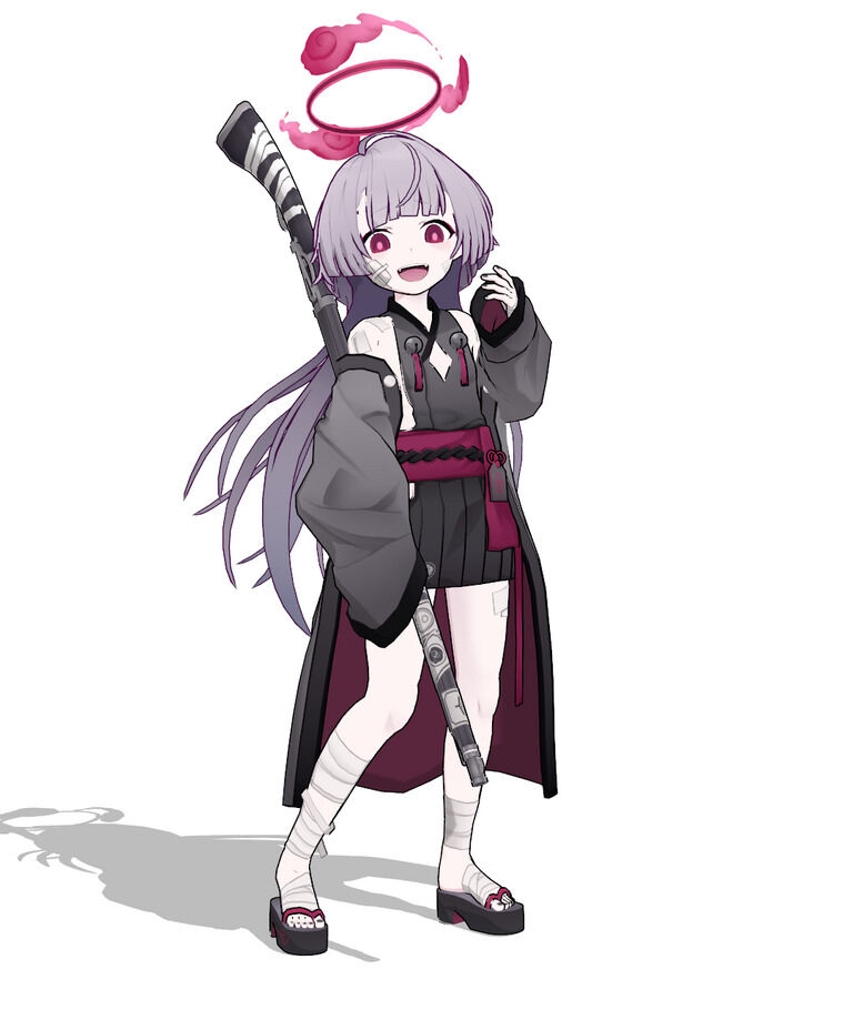 MMDファンモデル　ブルーアーカイブ箭吹シュロ　少し応援プラン用