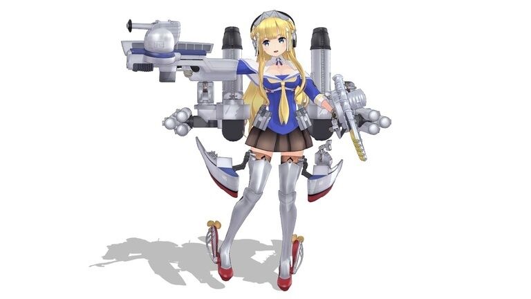 (無料)つかさ式ふれっちゃー追加e版 MMDファンモデル