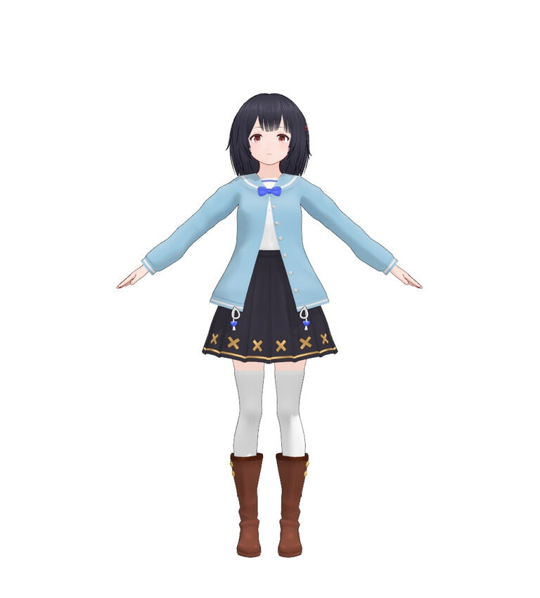 ビカラ(陰)　MMDファンメイドモデル