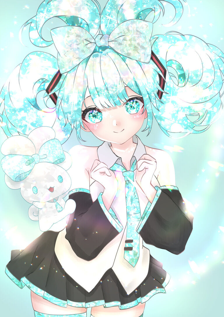 【イラスト】シナモンミク