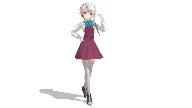 (無料)つかさ式あきしも MMDファンモデル