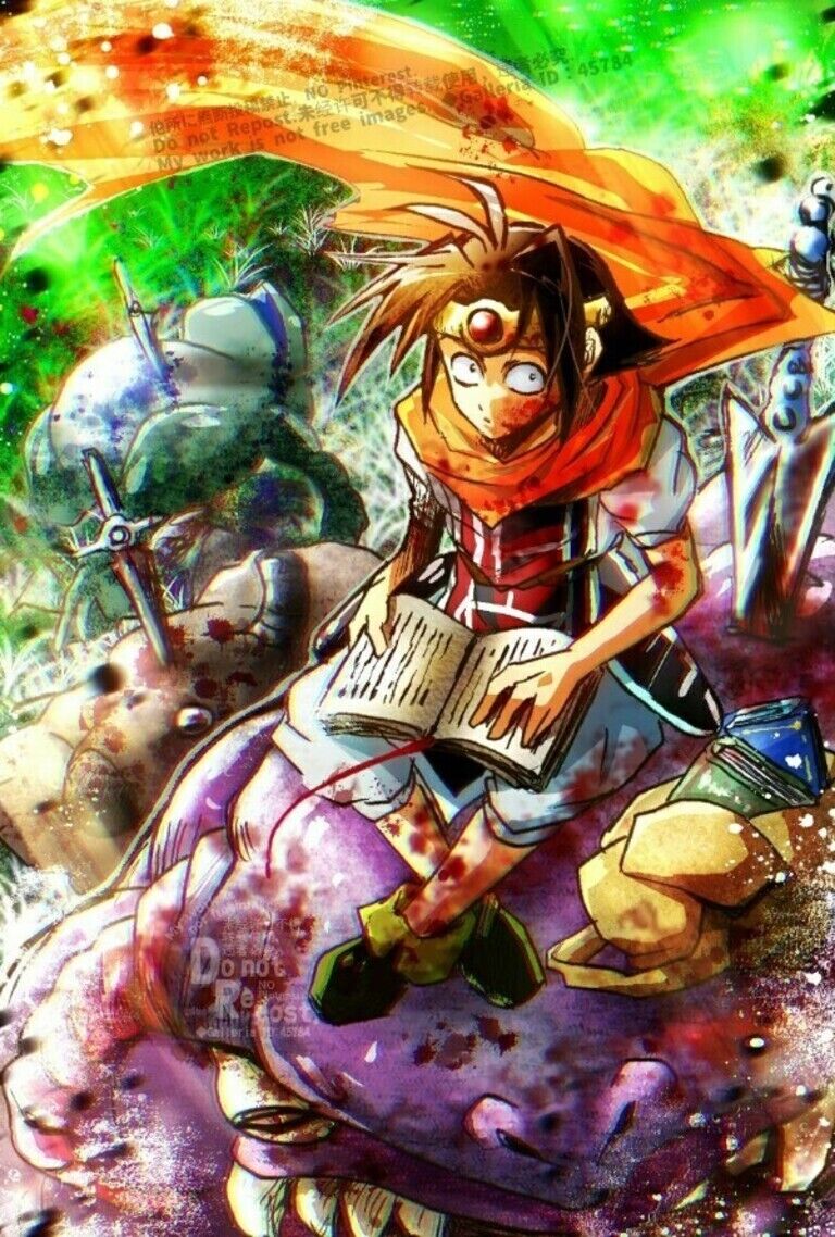 『魔物の上のギン君』PSDファイル