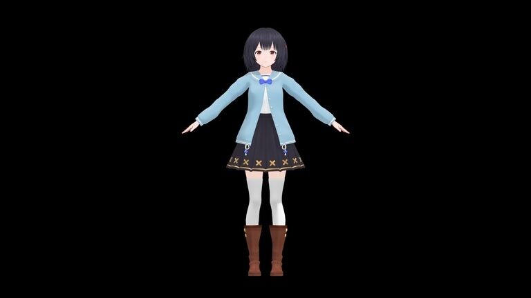 ビカラ(陰) 素体 MMDファンメイドモデル