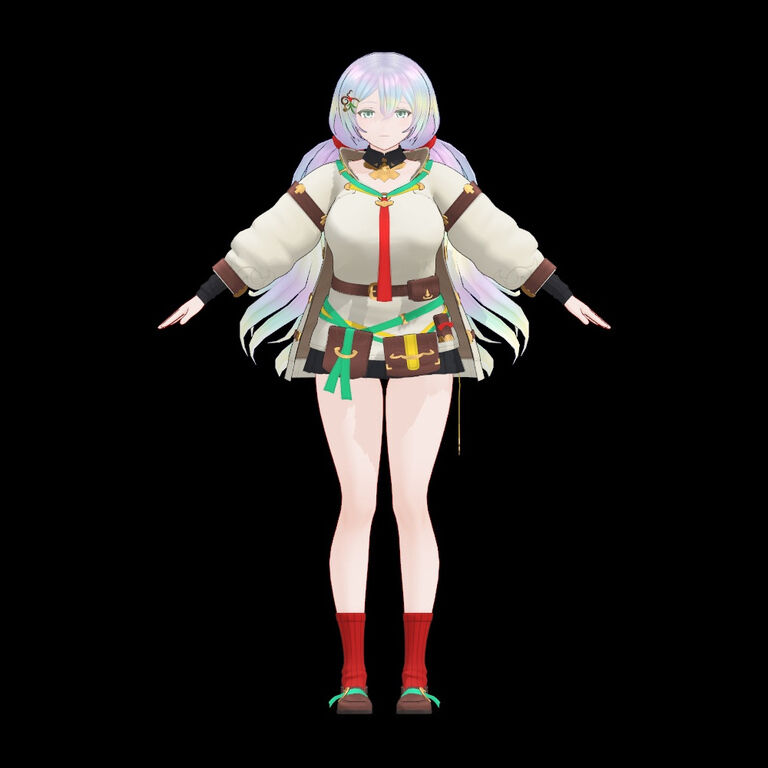 クピタン_素体 MMDファンメイドモデル