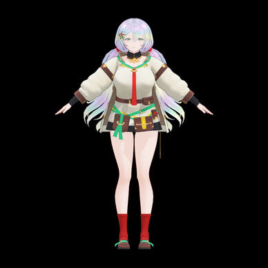 クピタン_素体　MMDファンメイドモデル
