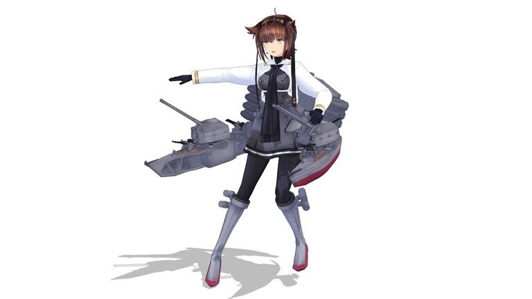 （無料）つかさ式はつづき改二　MMDファンモデル
