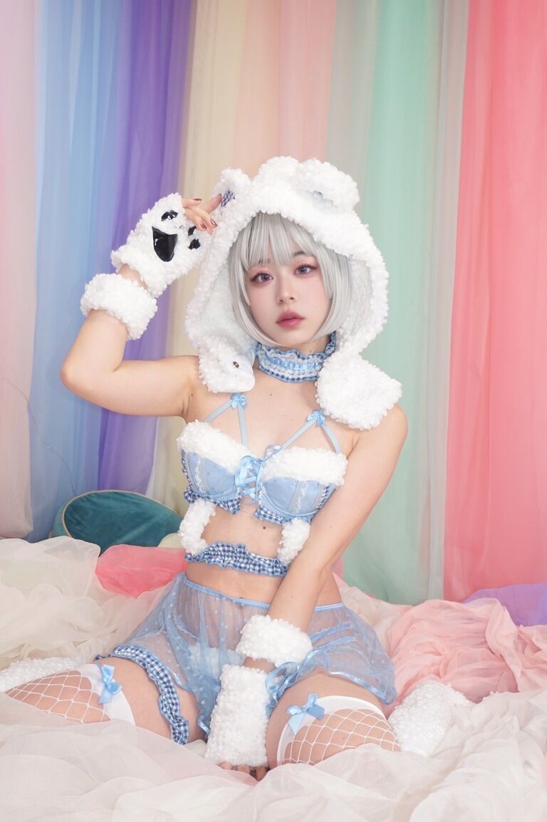 🆓DL商品🐻❄️パステル白熊🧊