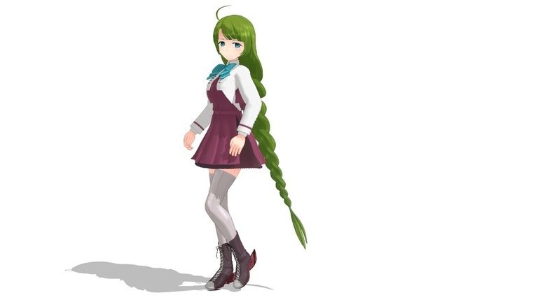 (無料)つかさ式ゆうぐも MMDファンモデル