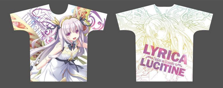 【受注限定】フルグラフィックTシャツ 封緘のグラセスタ リリカ・ルシティーネB Mサイズ