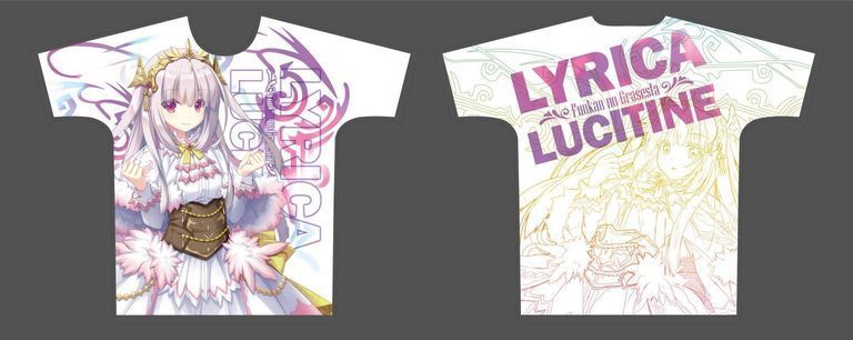 【受注限定】フルグラフィックTシャツ 封緘のグラセスタ リリカ・ルシティーネA XLサイズ