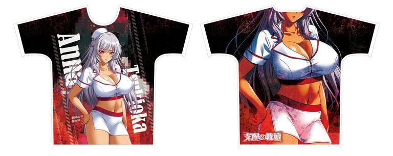 【受注限定】フルグラフィックTシャツ 支配の教壇 月岡アンナ Lサイズ
