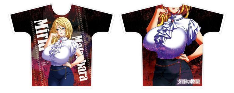 【受注限定】フルグラフィックＴシャツ　支配の教壇　松原美璃亜　XLサイズ