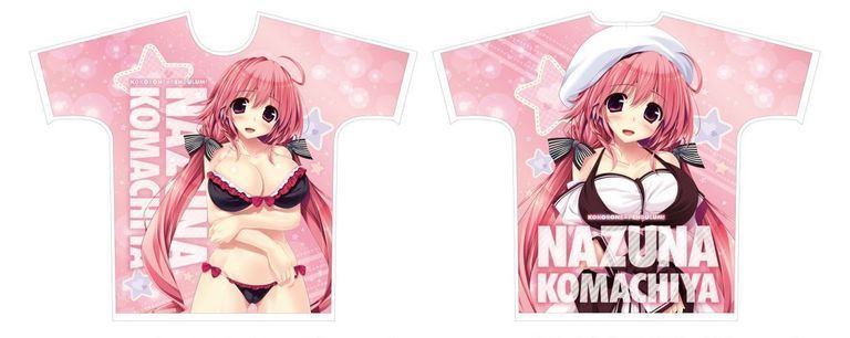 【受注限定】フルグラフィックTシャツ ココロネ=ペンデュラム! 小町谷菜砂 Mサイズ