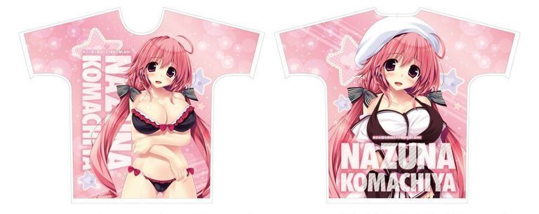 【受注限定】フルグラフィックＴシャツ　ココロネ＝ペンデュラム！　小町谷菜砂　Mサイズ