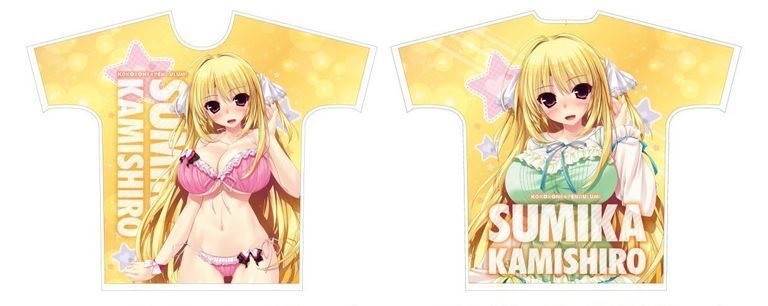 【受注限定】フルグラフィックTシャツ ココロネ=ペンデュラム! 神代澄香 Lサイズ