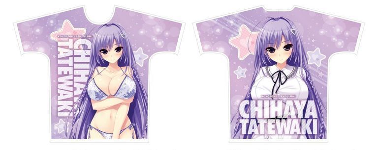 【受注限定】フルグラフィックTシャツ ココロネ=ペンデュラム! 帯刀千早 Lサイズ