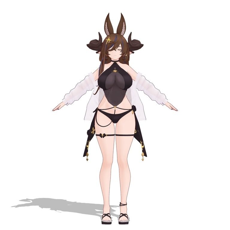 ガレヲン 水着 MMDファンメイドモデル