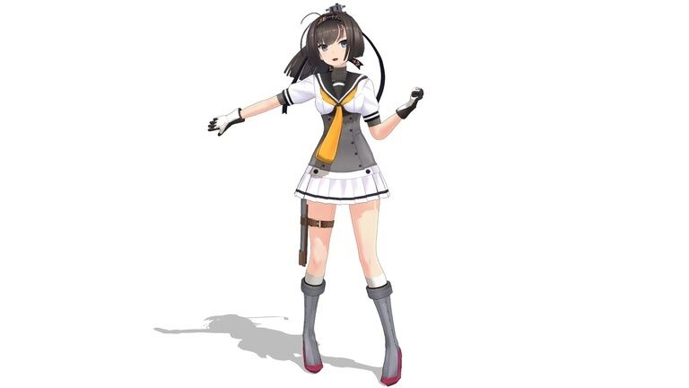 （無料）つかさ式あきづき　MMDファンモデル