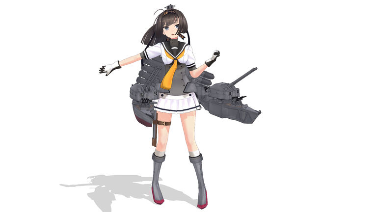 (無料)つかさ式あきづき 追加e版 MMDファンモデル
