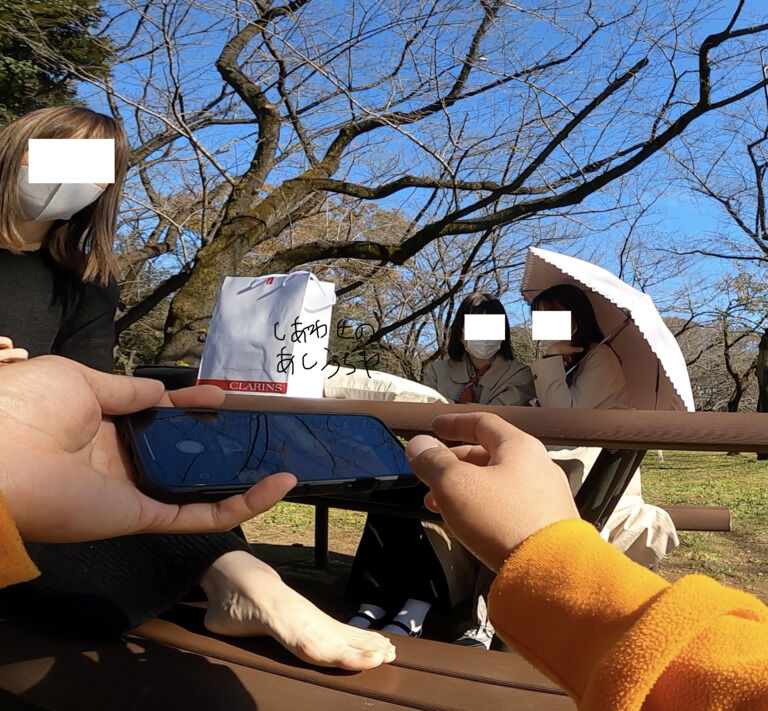 【完全新作】可愛い女子大生さん3人に裸足を撮影させていただきました【本編お顔ぼかし無し】【本数限定解禁】