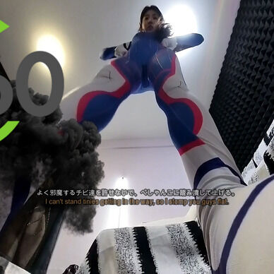 【VR360 ° 巨大娘】地球を支配しよう・巨大D.Va(ディーバ)さま 後編