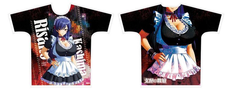 【二次受注】【受注限定】フルグラフィックTシャツ 支配の教壇 鹿島理沙子 XLサイズ