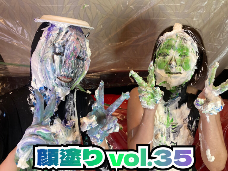 顔塗り vol.35　～ワニ編～