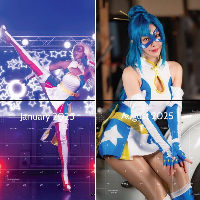 【限定2部】仮面アメリカオフィシャルコスプレカレンダー＜予約販売＞