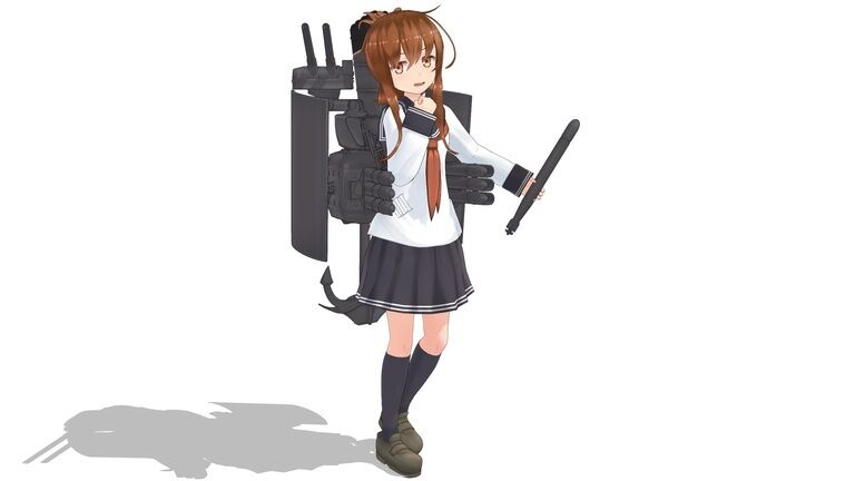 (無料)つかさ式いなづま 追加e版 MMDファンモデル