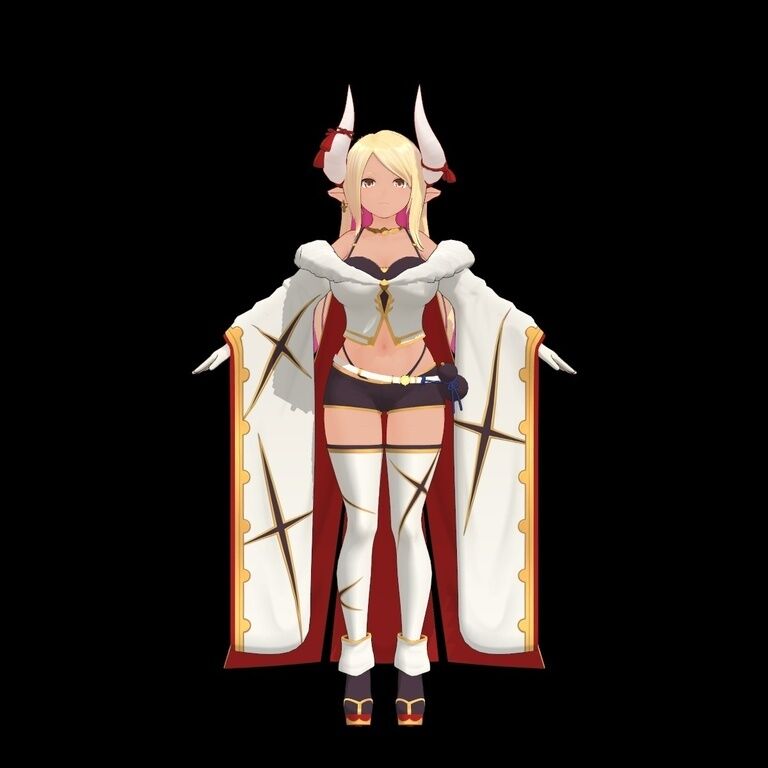 クビラ 素体 MMDファンメイドモデル