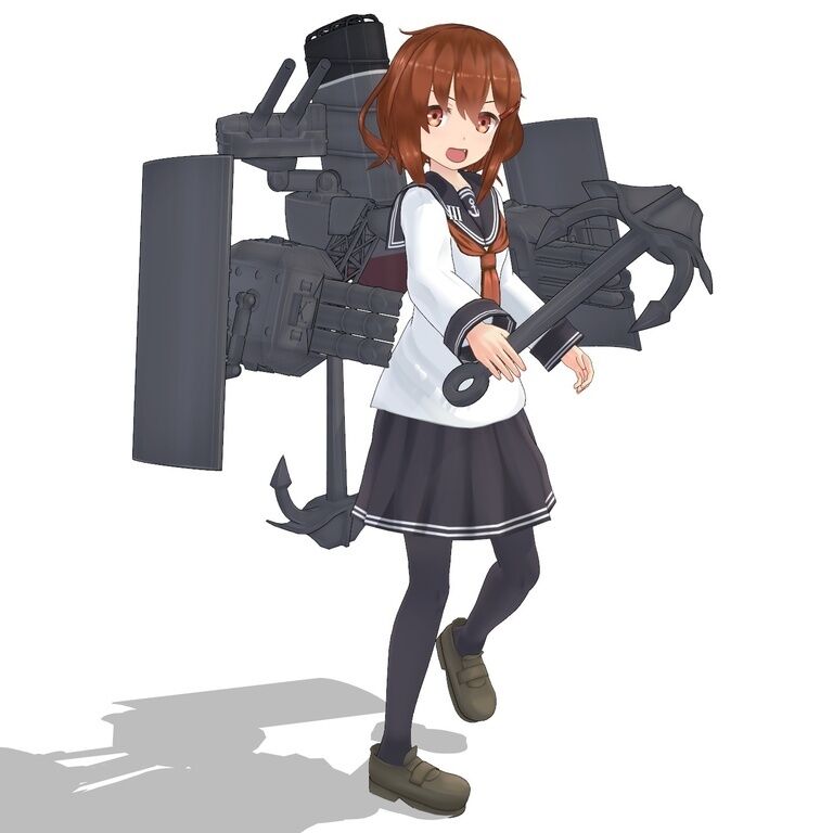 （無料）つかさ式いかずち　MMDファンモデル