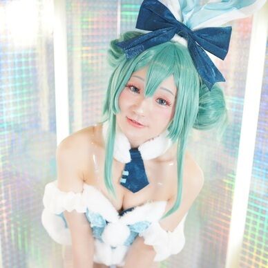お年玉交換企画 白バニーミクちゃん