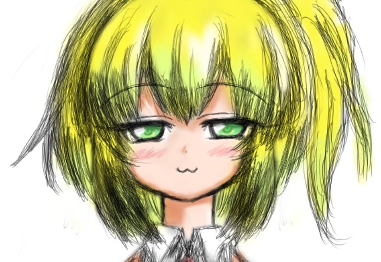 立ち絵:ミラヴェル・ニヒト(初期試作)