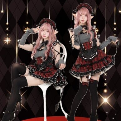 小悪魔エルフのアクスタ2種セット