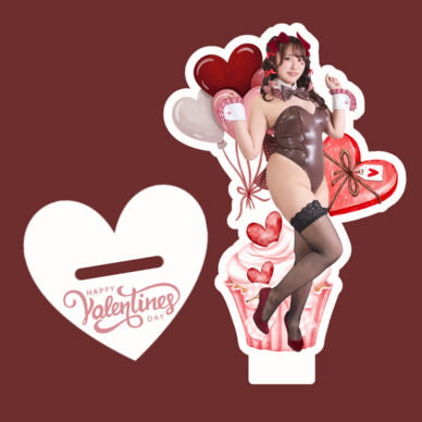 バレンタインアクリルスタンド