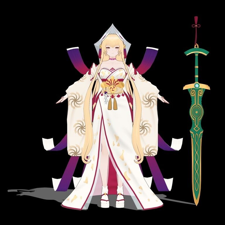 インダラ 素体 MMDファンメイドモデル