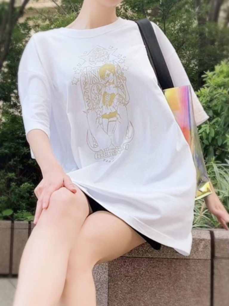 PredatorRatなゆゆデザイン乃亜様Tシャツ(ホワイトXXL)