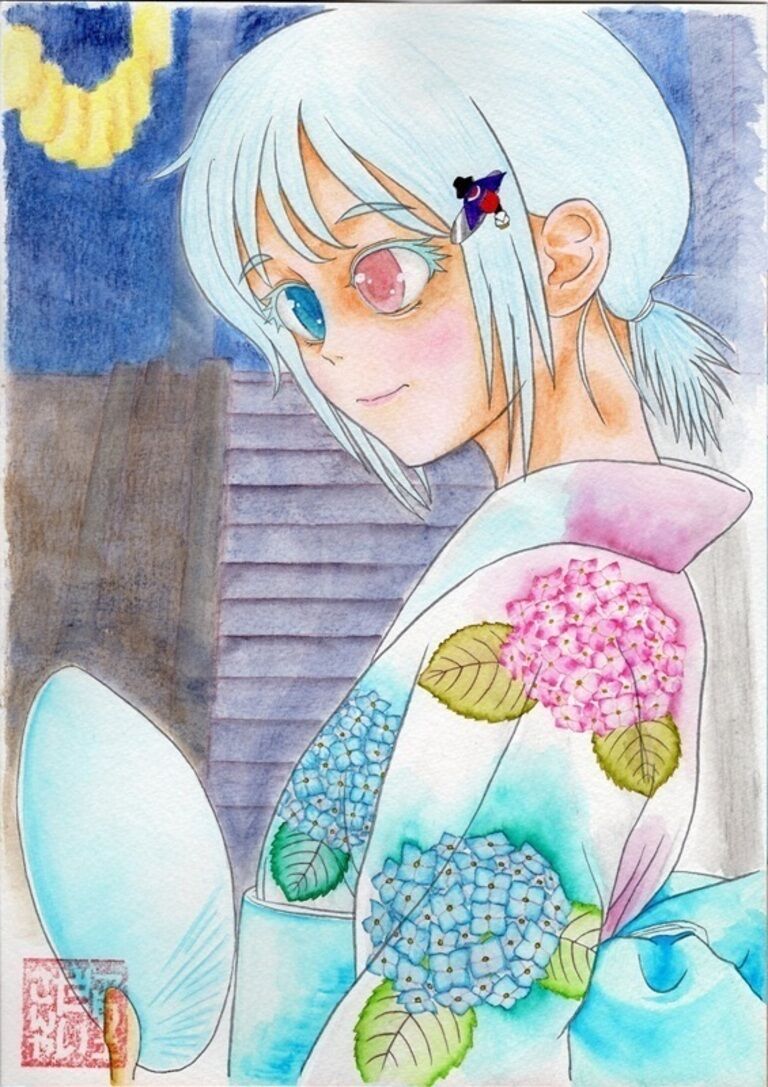同級生の多々良さん（原画）