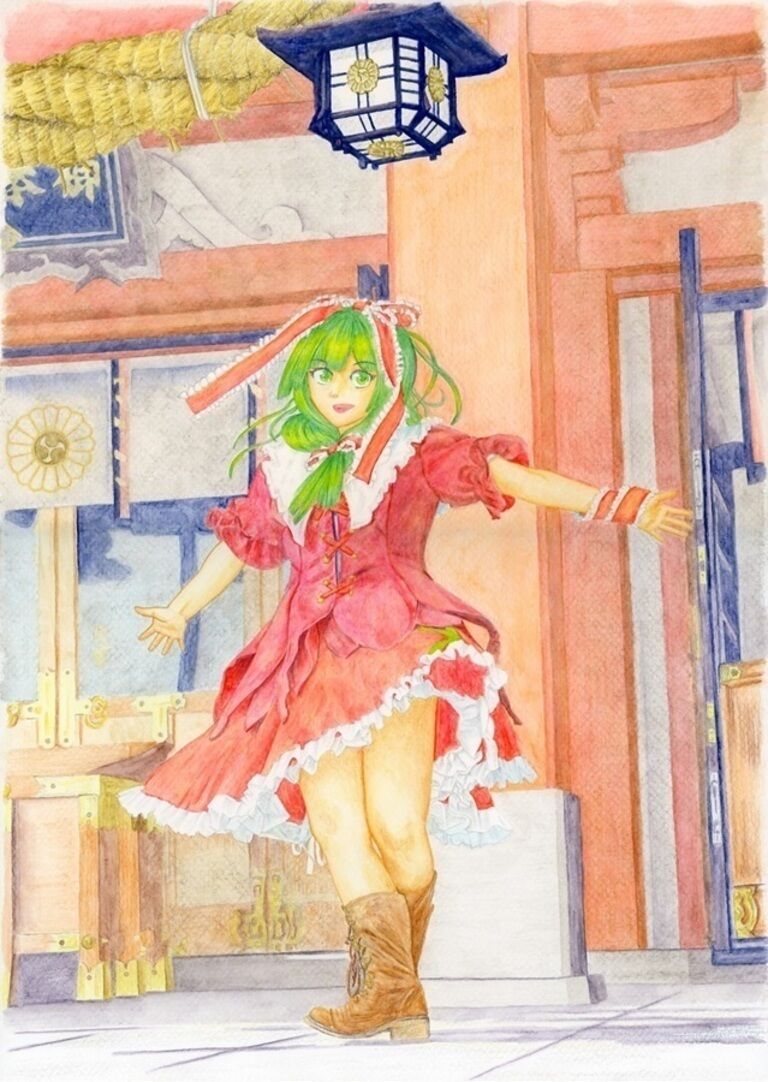 雛さまくるくる（原画）