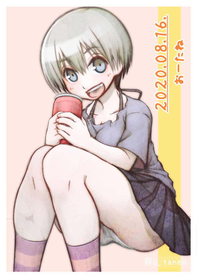 2020 夏 エアスケブ（宇崎 花）【おまけイラスト 珈琲】
