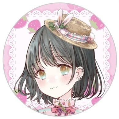 🐣‪期間限定🥕イースター衣装缶バッジ（うさぎ口）