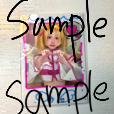 【先行販売】チェキ風写真(落書きとサインあり)
