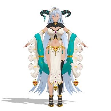 フェディエル MMDファンメイドモデル
