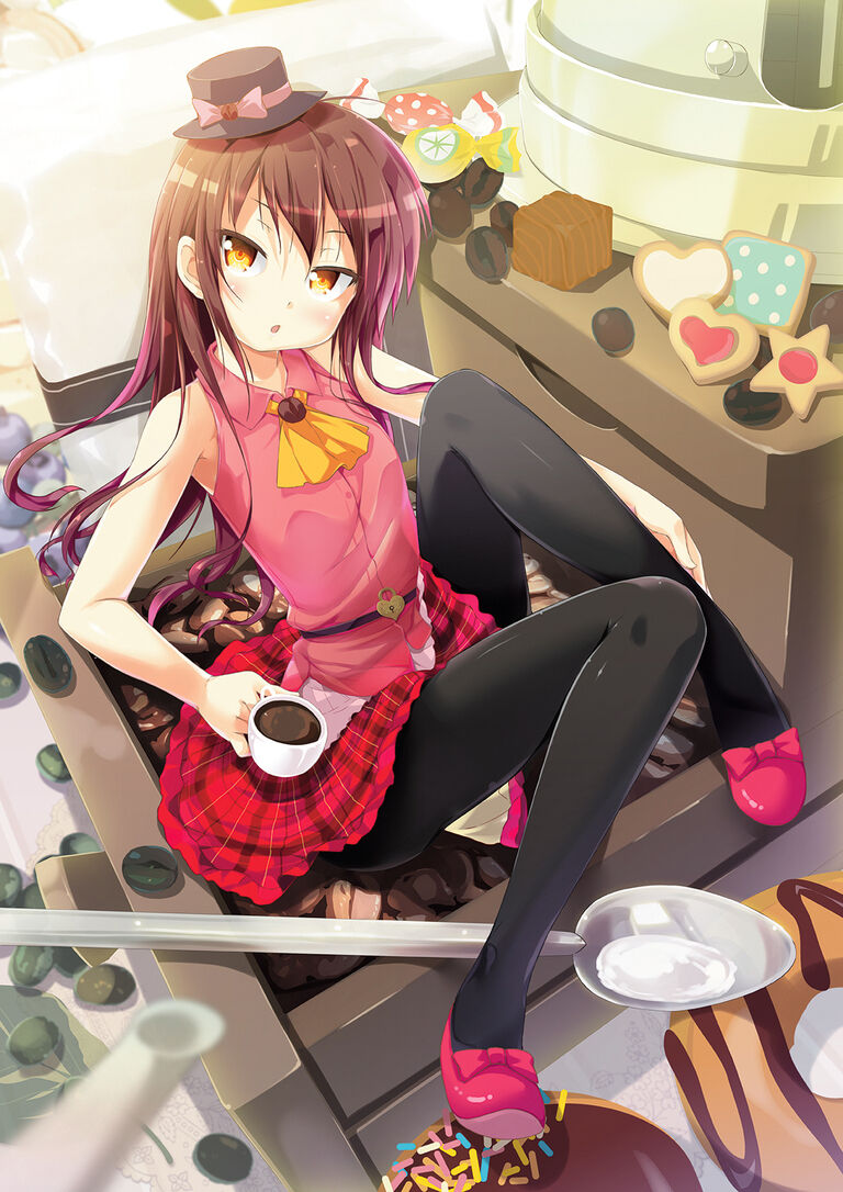 【無料公開】カフェちゃんとブレークタイム_キャラ紹介本【電子書籍】