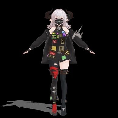 トリステット 素体 MMDファンメイドモデル