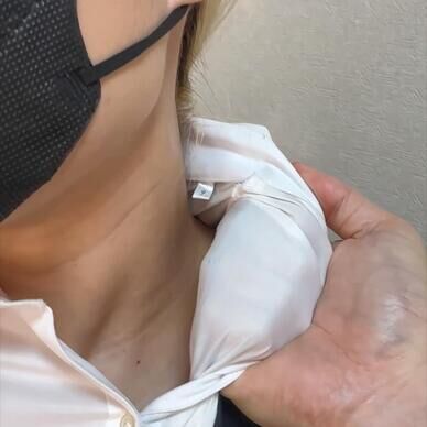 胸ぐらフェチ？！コンプラガン無視！生意気なOLギャルの胸ぐらを掴んで引っ張って教育的指導！