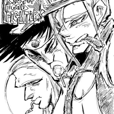 【THE KING of FOOD FIGHTERS】