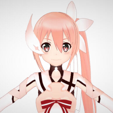 結城友奈 MMDファンアートモデル