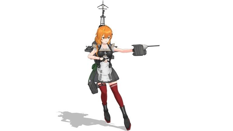 （無料）つかさ式かや　MMDファンモデル
